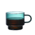 Colored Glass Coffee Cup