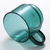 Colored Glass Coffee Cup