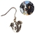 Customized pet portrait earrings