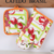 Two-piece set of microwave anti-scald gloves and mats