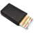 Automatically ejecting RFID card wallet