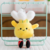 Sports series plush doll keychains