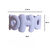 Non-slip silicone cup holder
