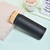 Stainless Steel Bamboo Lid Handle Thermos Cup