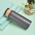 Stainless Steel Bamboo Lid Handle Thermos Cup