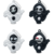 Ghost face - changing doll keychain pendant
