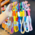 Weaving rope lanyard keychain