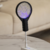 USB Portable Mosquito Racket with Mosquito Lure, 2-in-1