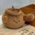 Teapot figurine keychain