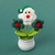 Christmas Tree Potted Ornament
