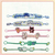 Embroidered bracelet
