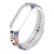 Mi Band strap with printable patterns