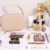 Dopamine Travel Portable Shockproof Multi-layer Cosmetic Bag
