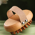 Meridian brush massager