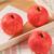 Apple squeeze decompression toy