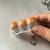 Caramel Bread Fingertip Decompression Button
