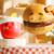 Hamburger and French fries squeeze toy for stress relief