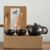 Portable travel ceramic tea set