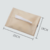 Leather tissue cover