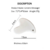 Ceramic beauty massage gua sha board