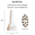 Ceramic beauty massage gua sha board