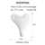 Ceramic beauty massage gua sha board