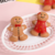 Gingerbread man slow rebound stress-relief squeeze toy