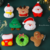 Christmas plush brooch/Ornament