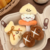 Oden-shaped pendant keychain