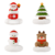 Christmas phone stand decoration