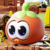 Eye-popping vegetable squeeze stress-relief toy