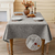 Cotton and linen placemats, table mats, tablecloths