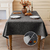 Cotton and linen placemats, table mats, tablecloths