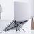 Folding computer stand