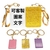Mahjong keychain pendant