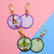 Embroidery pendant
