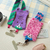 Wristband phone lanyard with storage bag