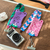 Wristband phone lanyard with storage bag