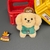 Puppy plush doll pendant