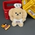 Puppy plush doll pendant