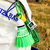 Badminton pendant keychain