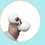 Panda squeeze decompression toy