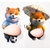 Big-Bellied Puppy Squeezeable Toy Stress Reliever Sticker