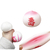 Peach-shaped stress-relief squeeze toy