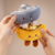 Gold Ingot Plush Keychain Pendant
