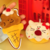 Cartoon dessert doll keychain pendant