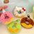 Cartoon dessert doll keychain pendant