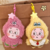 Cartoon doll keychain pendant