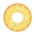 Donut-shaped diatom mud coasters