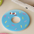 Donut-shaped diatom mud coasters